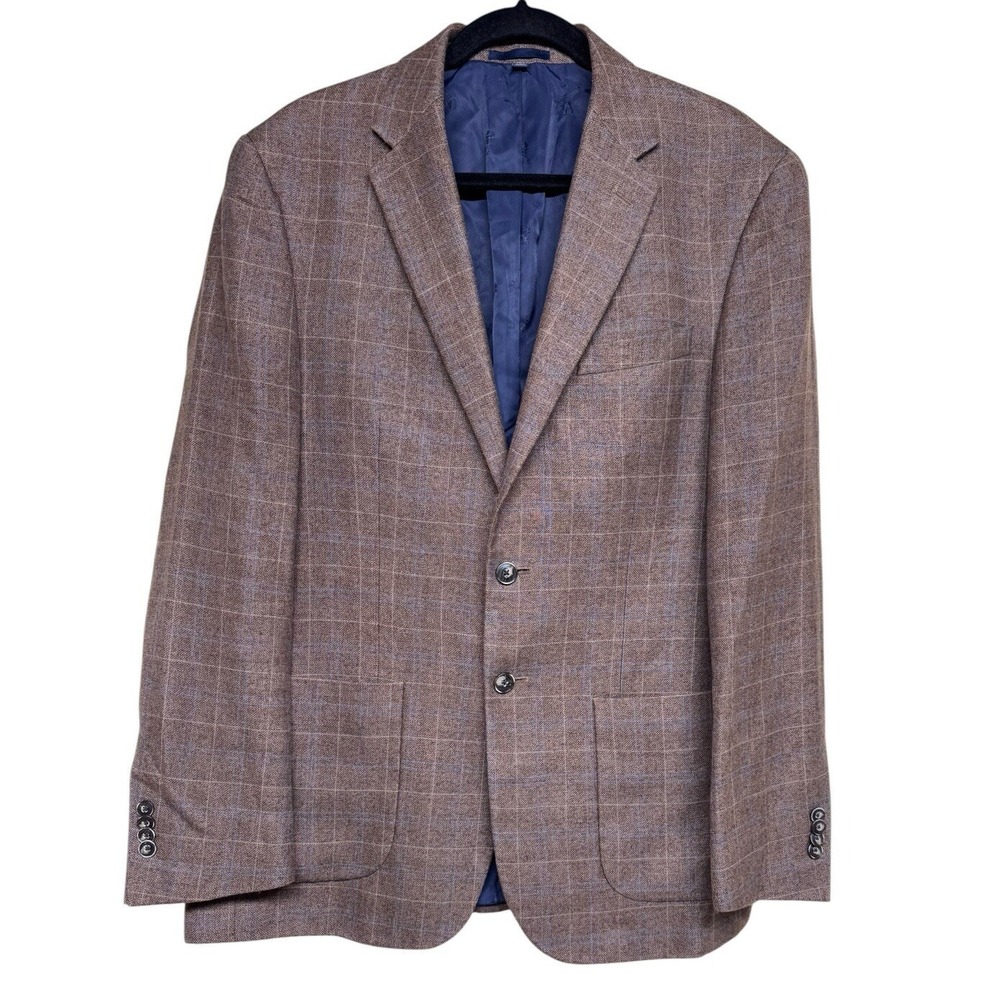 Jos.A.Bank Linen & Wool Sport Coat Patch Pockets 70% Linen 30% Wool‎ Men's 41R